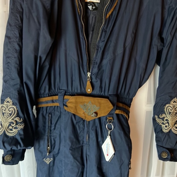 obermeyer milano II ski suit Women’s Size 8 Blue - Picture 1 of 10
